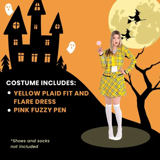 Clueless Cher Adult Costume Kit | One Size Fits Most {5}