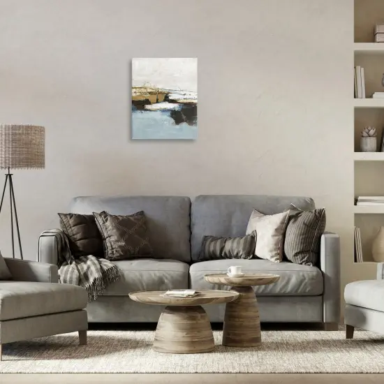 Stupell Industries Rustic Paint Nautical Design Canvas Wall Art Design by Design Fabrikken {2}