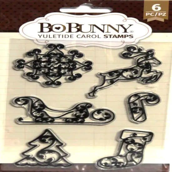 BoBunny Yuletide Carol Clear Stamps {1}
