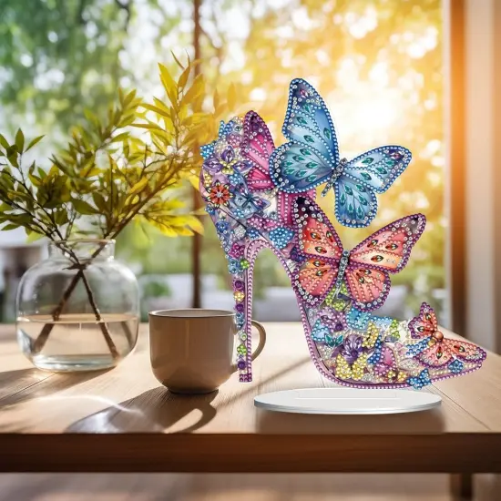 DIY Diamond Desktop Ornament Special Shaped Crystal Diamond Art {4}