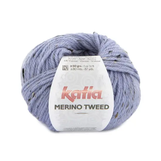 Katia Merino Tweed Superwash Yarn Brown {5}