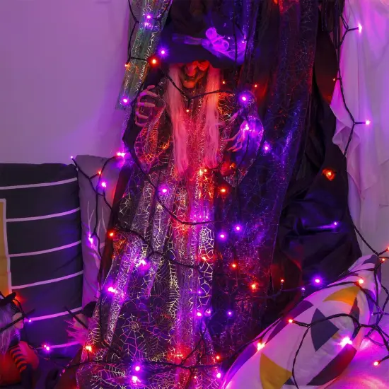 328 FT Green Wire 1000 LED Halloween String Lights {3}