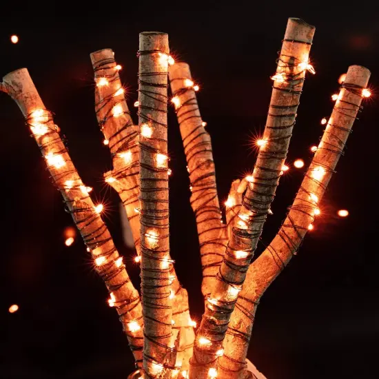 12 Pack Halloween Orange Fairy String Lights {4}