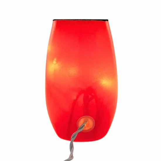 Stony Creek 5.25 In Vintage Halloween Pre-Lit Small Vase Halloween Lighted Glass Accent , Halloween Decor Halloween Electric Vase CAT {2}