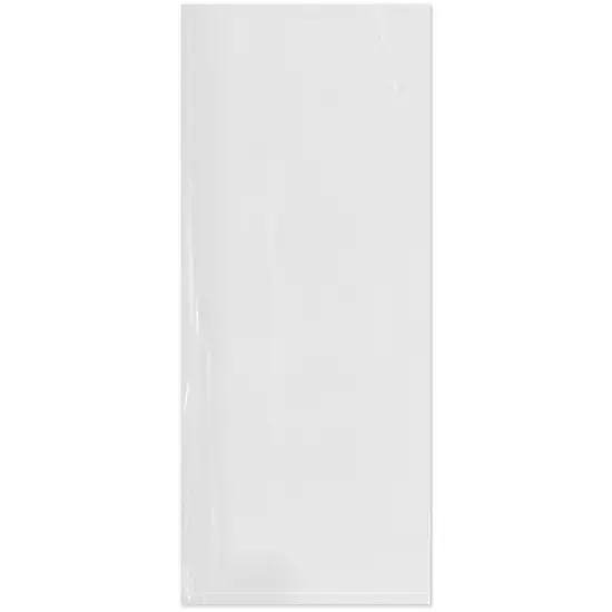 Plymor 5" x 12", 2 Mil Flat Open Clear Plastic Poly Bags {1}