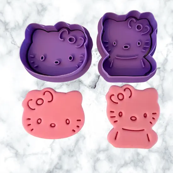 Cute Cat HK Cookie Cutters and Embossers {1}