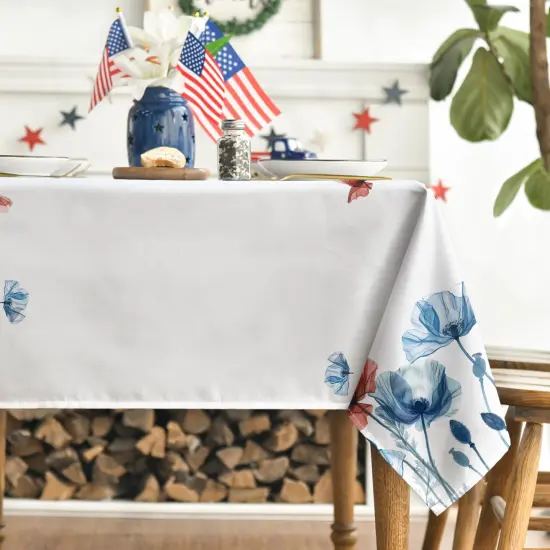 4th of July Tablecloth 60&times;84 Inch Rectangular {3}