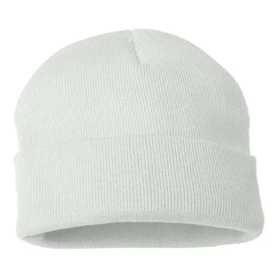 Sportsman&reg; Solid Cuffed Beanie White {1}