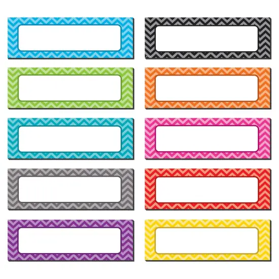 Chevron Labels Magnetic Accents, 20 Per Pack, 3 Packs {2}