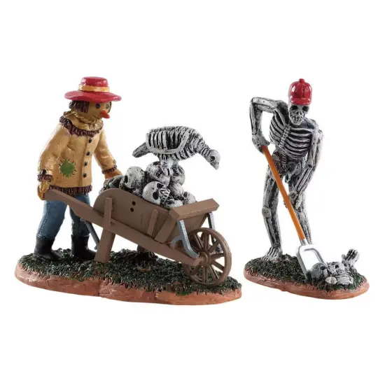 Ghoulish Gardeners - Lemax Spooky Town {1}