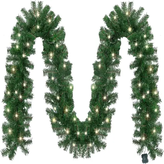 17.7 FT LED Christmas Garland {1}