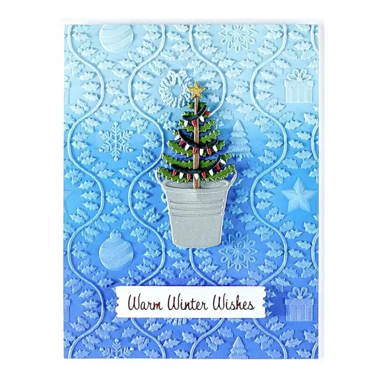 Spellbinders 3D Embossing Folder By Annie Williams-Country Christmas {4}