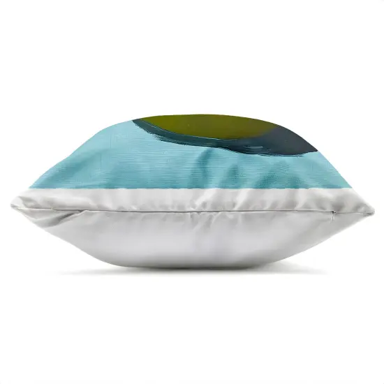 Stupell Industries Blue Papaya Still Life Outdoor Pillow, 18 x 7 x 18 {3}