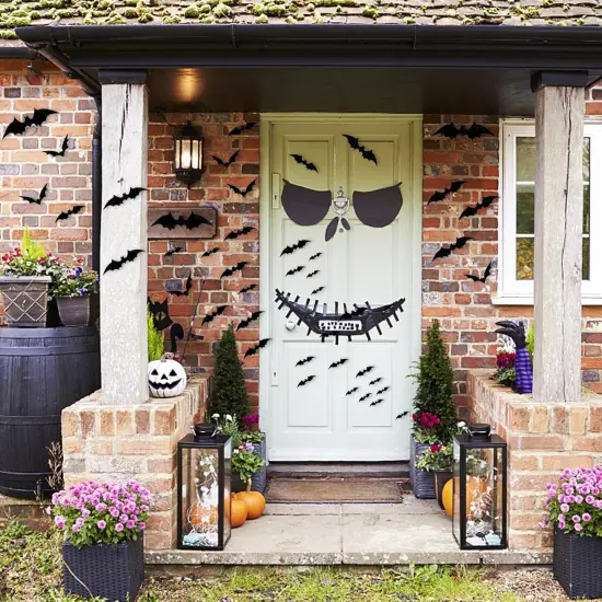 Bats Halloween Decorations, 100Pcs {5}