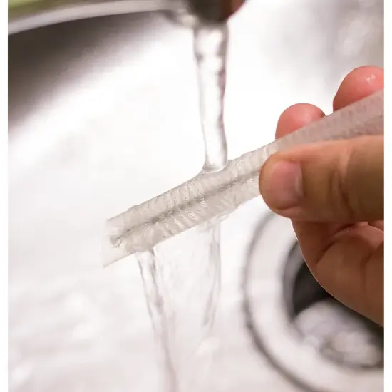 8-Pack Drink Straw Cleaner Brushes, Stainless Steel with Long Design for Cleaning Water Bottles, Boba, and Smoothie Drinking Straws, 2 Sizes Silver {2}