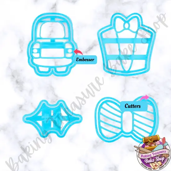 Fathers Day Cookie Cutters and Embossers {3}