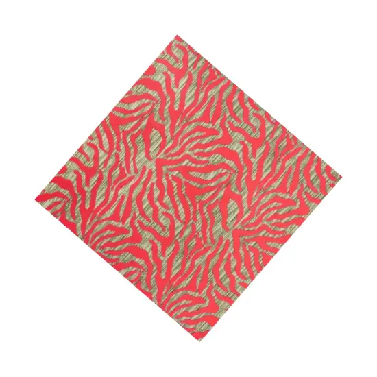 Neon Tiger Printed Spandex Wile watermelon {5}