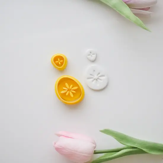 Talavera Egg Shape Polymer Clay Cutter Set by Hello Cutters {3}