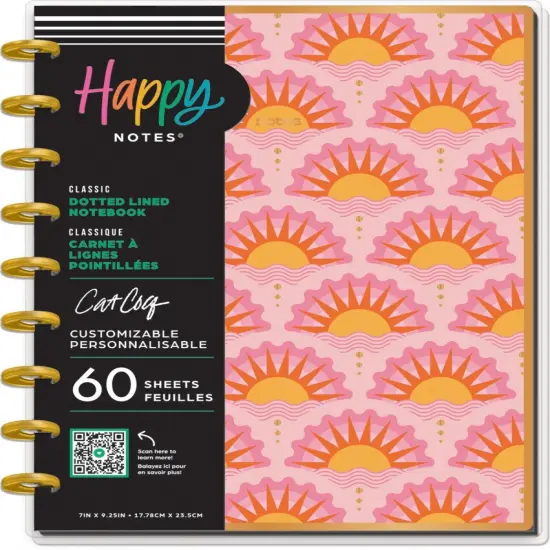 Happy Planner Classic Disc Bound Notebook-Retro Sunset {1}