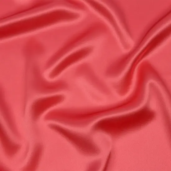 1 Yard Luxury Salmon Silk Charmeuse 44" Wide Drapey Fabric for Formal Wear & Couture {2}