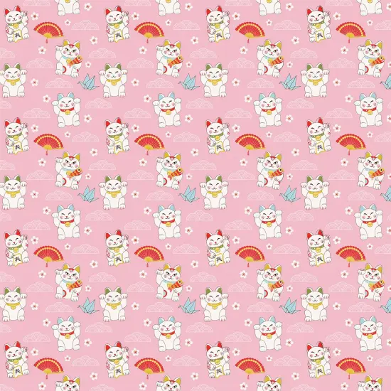 Lucky Cat Double Sided Cardstock 12"X12" {1}