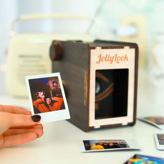 EYE: Vintage Instant Photo Printer for Smartphones | Eco-Friendly, No Battery Needed, Compatible with Instax Mini Film (Not Included) | Portable & Retro Printer for Fun Analog Memories {6}