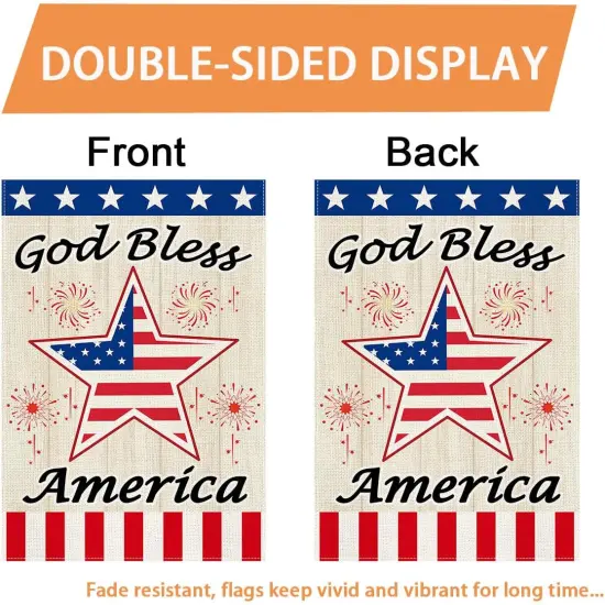 Burlap Seasonal Garden Flags {2}