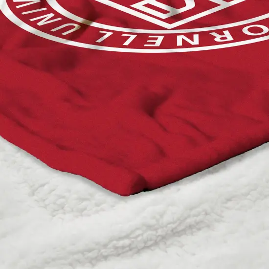 NCAA Ivy League Silk Touch Sherpa Throw Blanket Cornell {5}