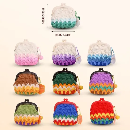 Crochet Kits for Beginners - Pouch Storage Bag {2}