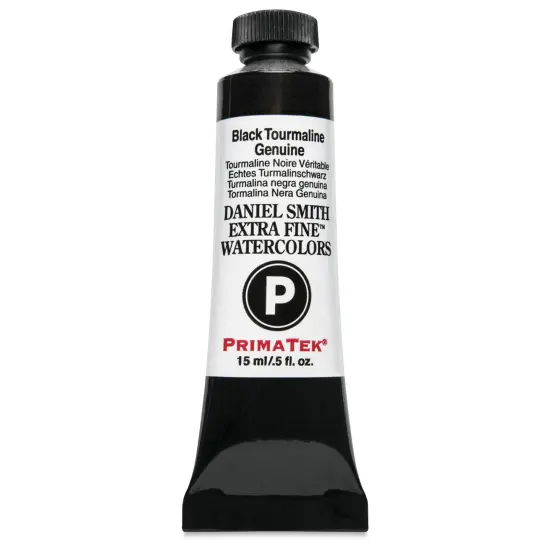 Daniel Smith Extra Fine Watercolor - PrimaTek, Black Tourmaline Genuine, 15 ml Tube {1}