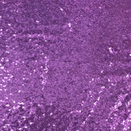 1 Yard Lilac Glitz Sequin Fabric Polyester Shimmer Material 52/54 Inches Wide {1}