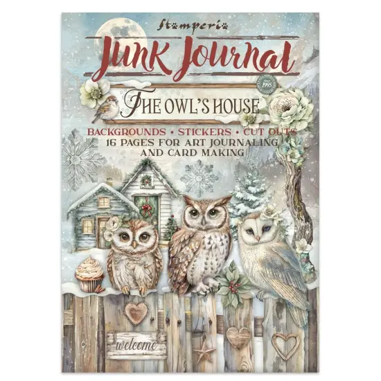 Stamperia Junk Journal And Embossing -The Owl's House {2}