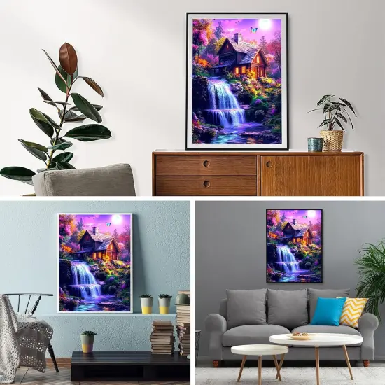 Moonlight Fall Diamond Painting Kits for Adults {3}