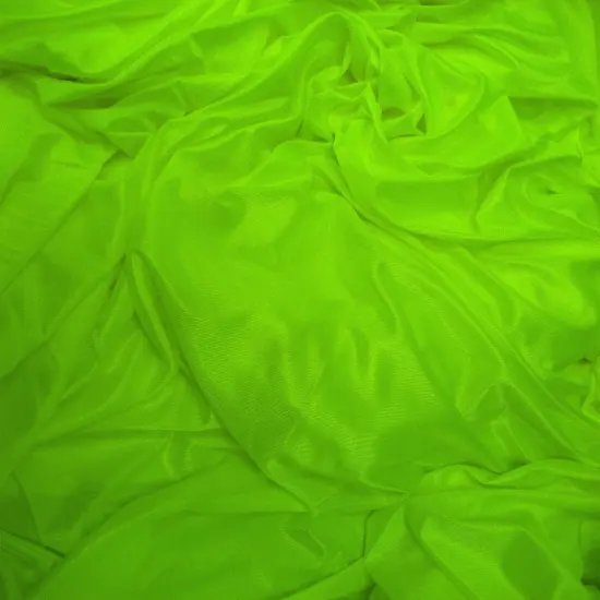 1 Yard Low Stretch Neon Green Polyester Fabric For Aerial Silks Hammocks Backdrops Crafts 108&Prime;-120&Prime; Wide {2}