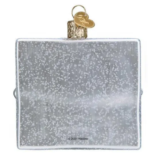 Old World Christmas 3.25 In Lite Brite Tree Ornament , Colorful Pegs Black {2}