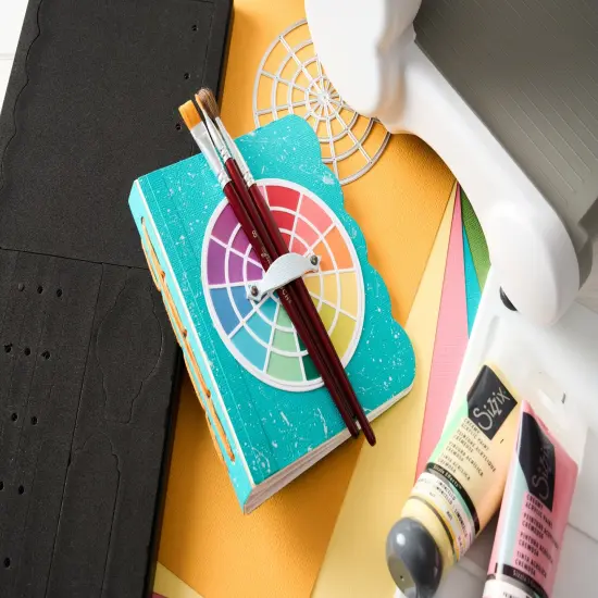 Sizzix ScoreBoards XL Die by Eileen Hull-Handbound Journal {3}