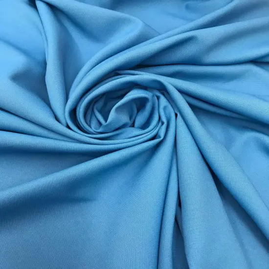 1 Yard White Polyester Backdrop Fabric Wedding Drapery Semi Opaque 5 feet wide x 8 feet high Turquoise {1}