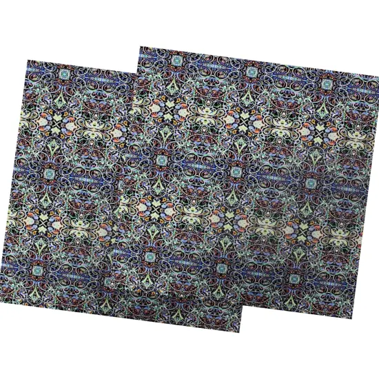 1 Yard Dream Abstract Printed Spandex Fabric {5}