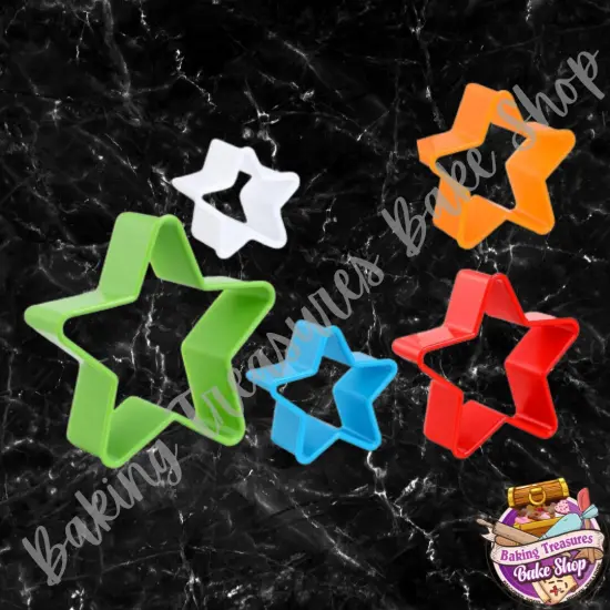 Star Shaped Cookie Cutters {3}