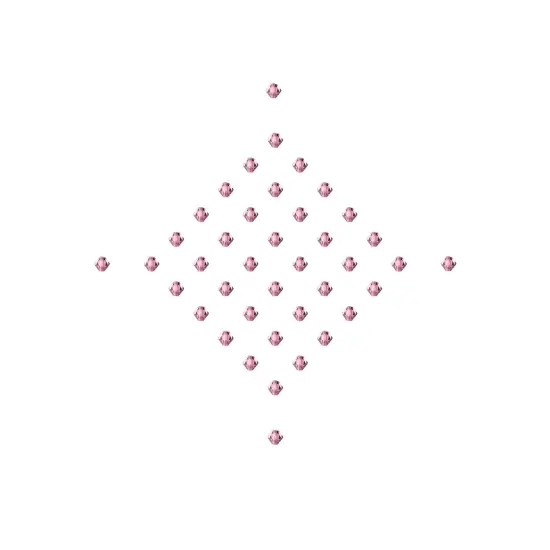 Preciosa 4mm Czech Crystals Bicone Rondelle Beads, 40pcs Light Amethyst {5}