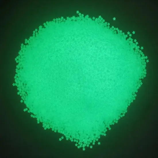 Glow in The Dark Tiny Stars Glitter {3}