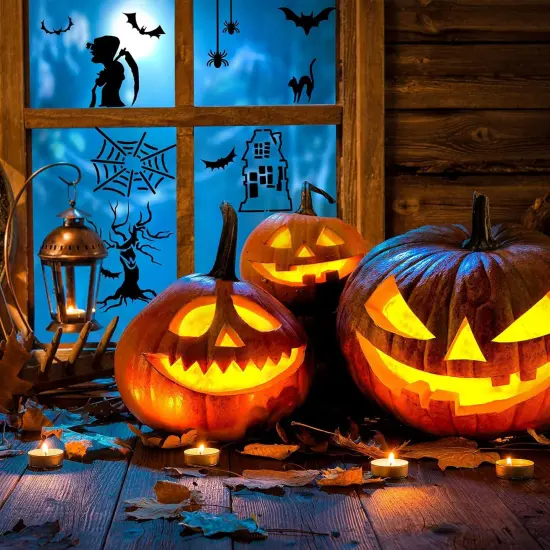 20 Pieces Halloween Painting Stencils - 6 x 6 Inch {5}