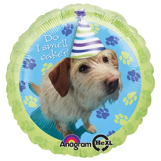 Party Pups Birthday Foil Balloon Round 18" Puppy Theme {2}
