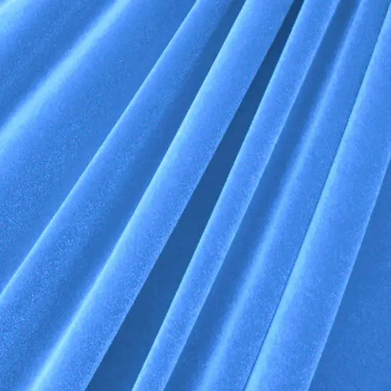 1 Yard Stretch Velvet Fabric Soft Medium Weight Sheen 4-Way Stretch 58/60" Width Silver {2}
