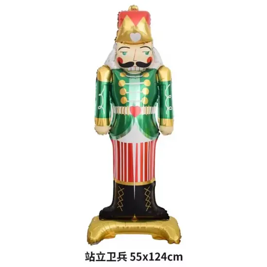 Christmas Nutcracker Standing Foil Balloon Decoration F07M1-53 {1}