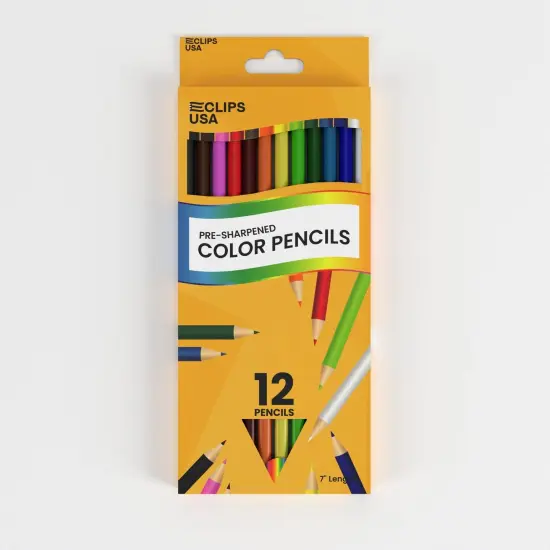 Colored Pencils Pre-Sharpened &ndash; 12 Count &ndash; 72 Sets {2}