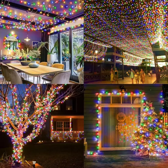 403ft 1000 LED Christmas String Lights (Multicolor) {5}
