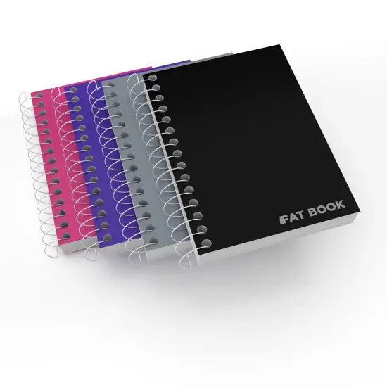 Fat Spiral Notebook - 5.5" x 4" - 200 Sheets - 48 Units {3}