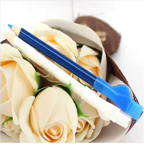 Fabric Marking Pencil Colors Pencils Tailor Chalk (Blue, White) {5}