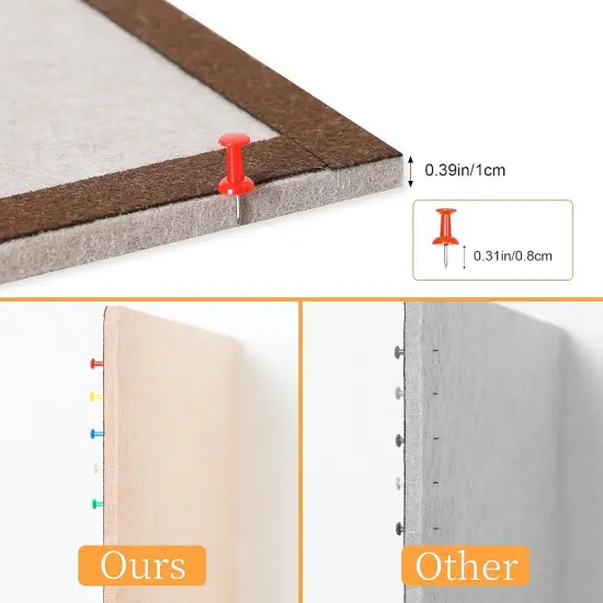 15.7''X 11.8'' Cork Board Pin Board (2 Pack) {5}